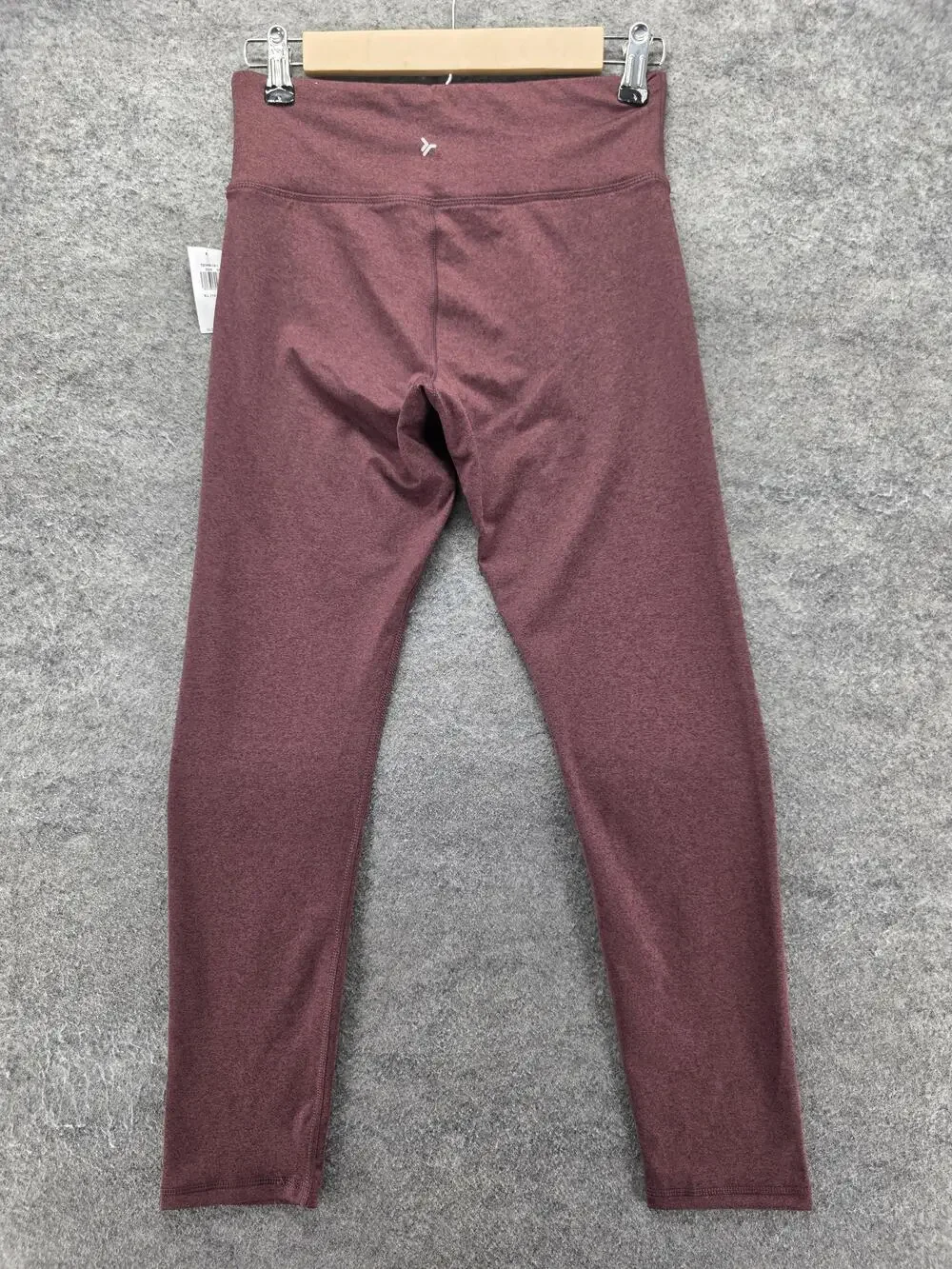 Old Navy Leggings Girls XL 14-16 Red Ankle Powerpress Go-Dry Stretch Activewear